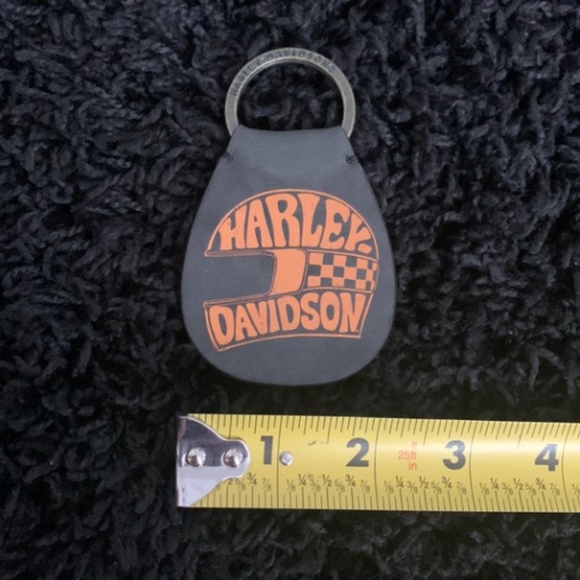 Harley-Davidson leather key chain - Picture 3 of 4